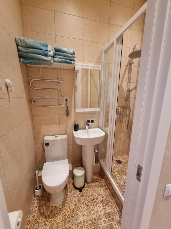 Cosy One Seperate Bedroom Apartment In City Center, Perfect For Family Trip. 里加 外观 照片